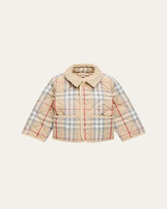 Kid's Tommy Check Jacket, Size Newborn-6